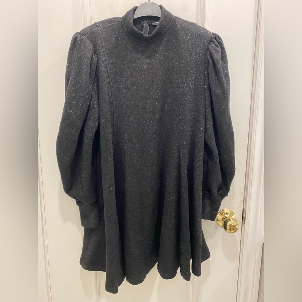 NWT Sabina Musayev Black Knit Dress Size S